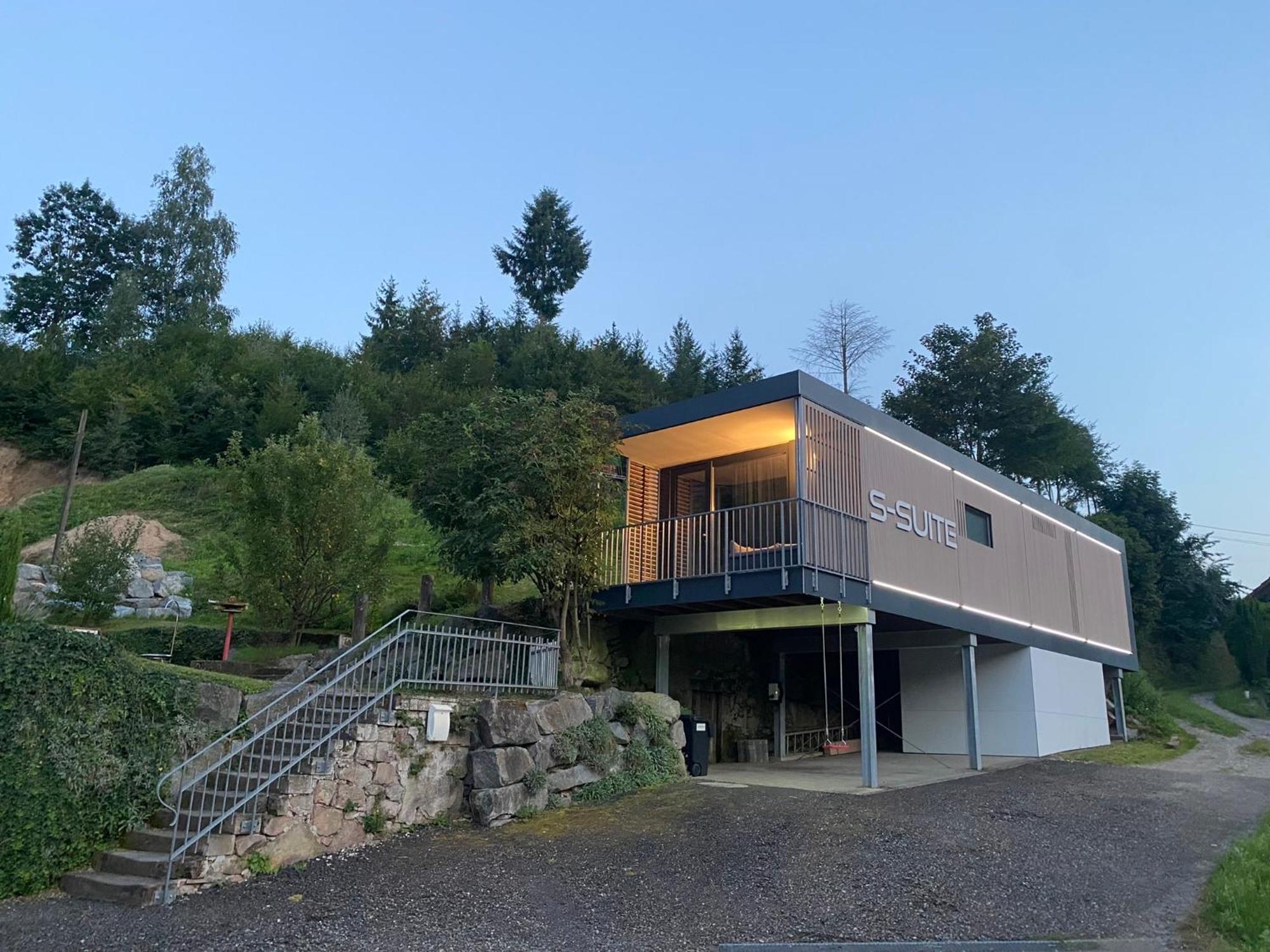 S-Suite Das Design-Ferienhaus Im Schwarzwald Biberach  외부 사진